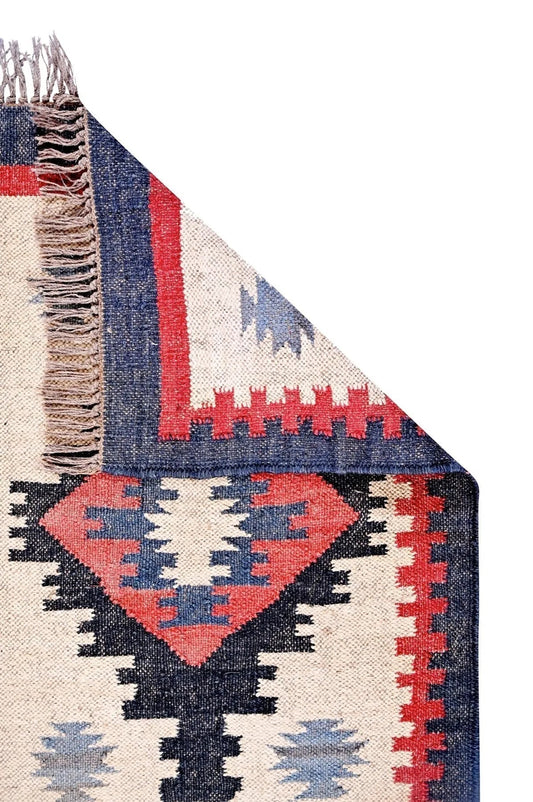 alfombras kilim tejido plano, alfombras étnicas, modernas, kilims artesanales tejidos a mano en fibras naturales de yute y lana