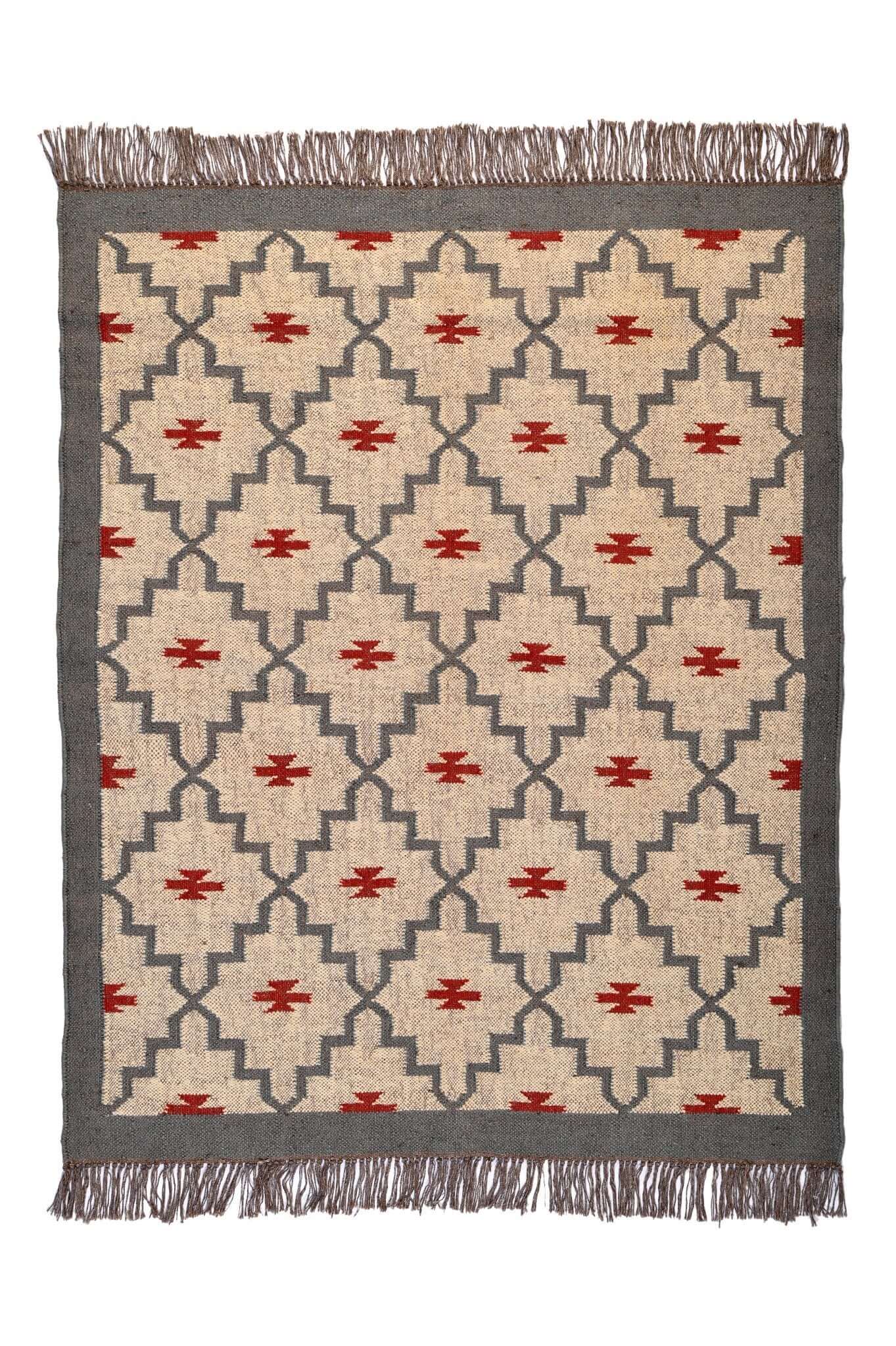 alfombras kilim en fibras naturales, alfombra 120x150.