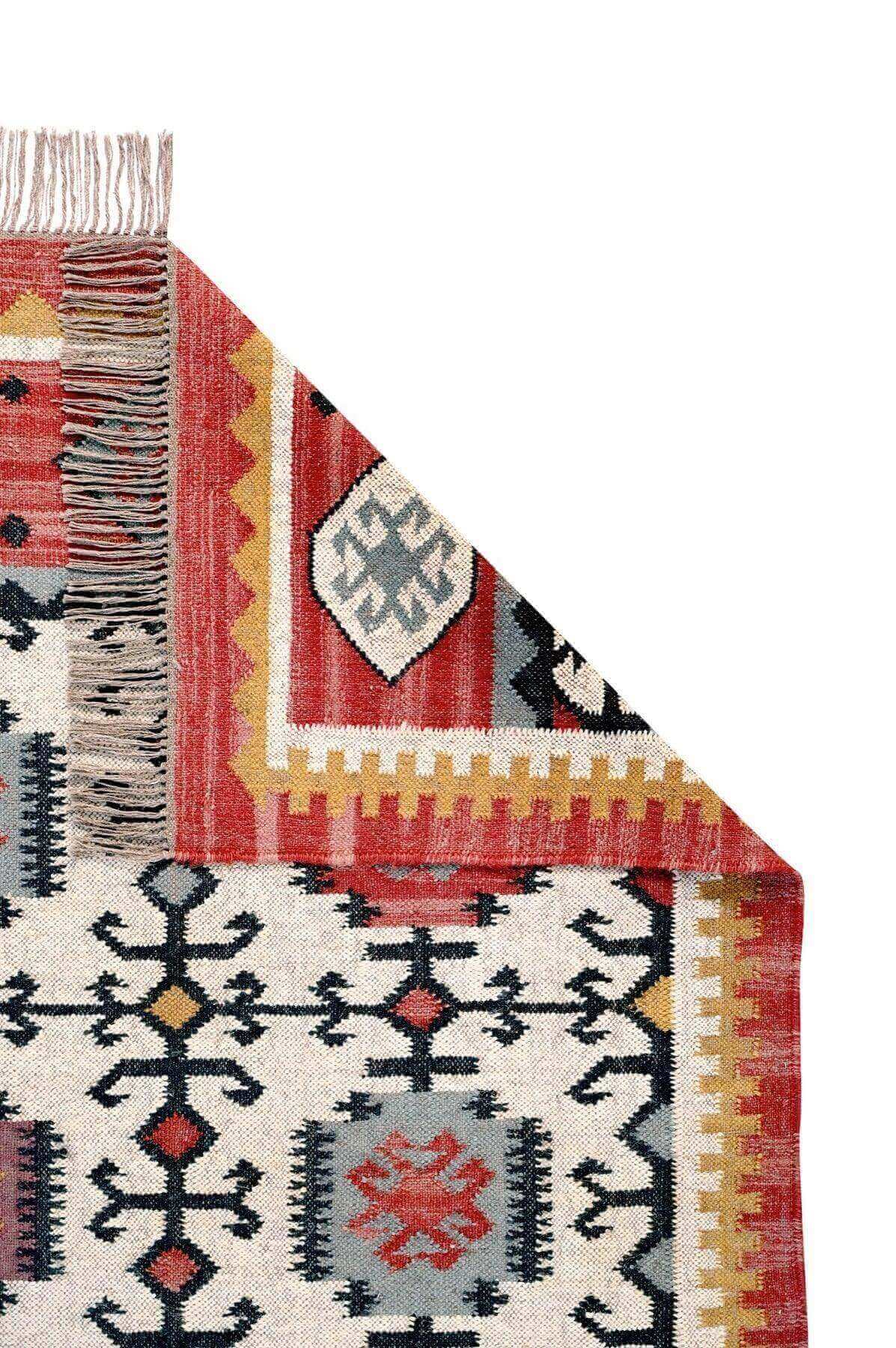 alfombra kilim multicolor étnicaalfombra kilim multicolor étnica, hecha a mano, tienda online alfombras y kilims 