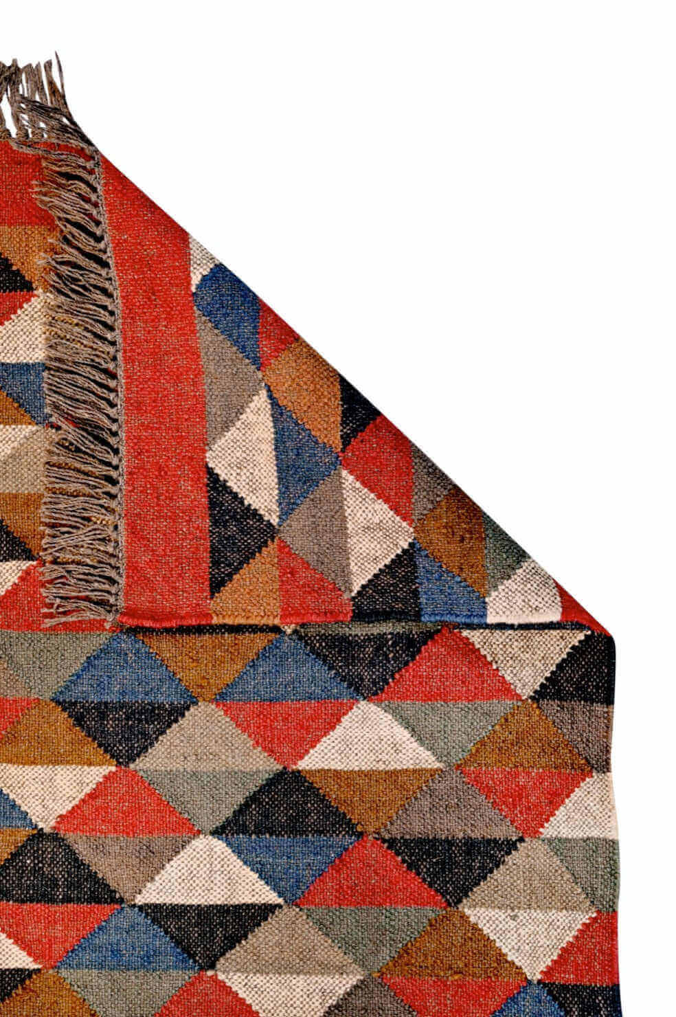  alfombra kilim de fibras naturales, yute y lana. Kilim Me, tienda online de alfombras y kilims