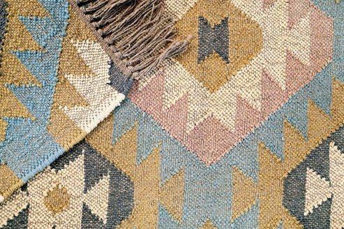 Alfombra Kilim a medida 210x300 sin flecos Alberto.