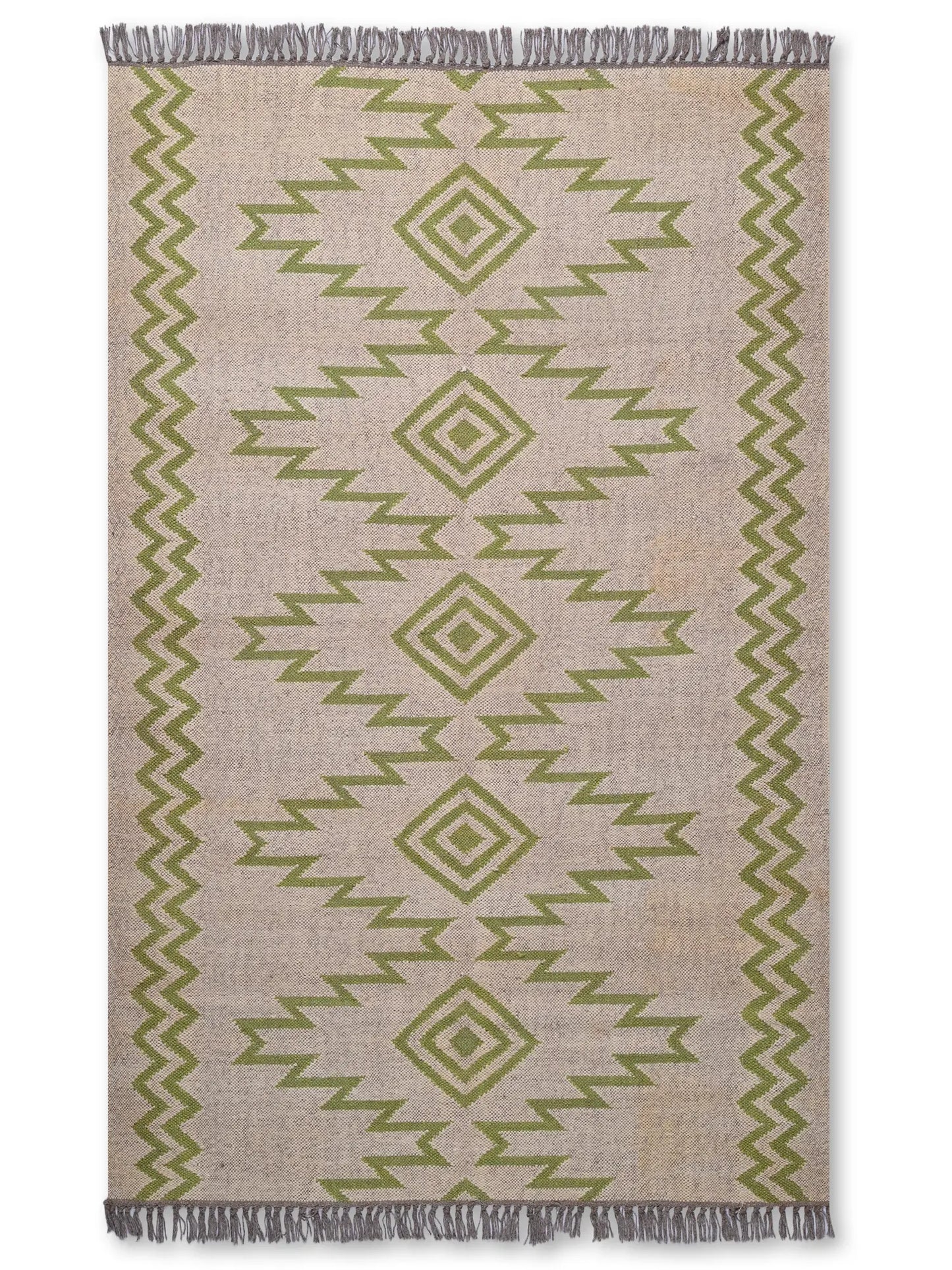 alfombras kililm pasillo 120x180 multicolor necha a mano en fibras naturales