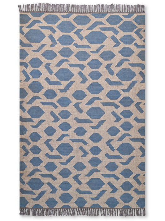 alfombras kililm pasillo 120x180 multicolor necha a mano en fibras naturales