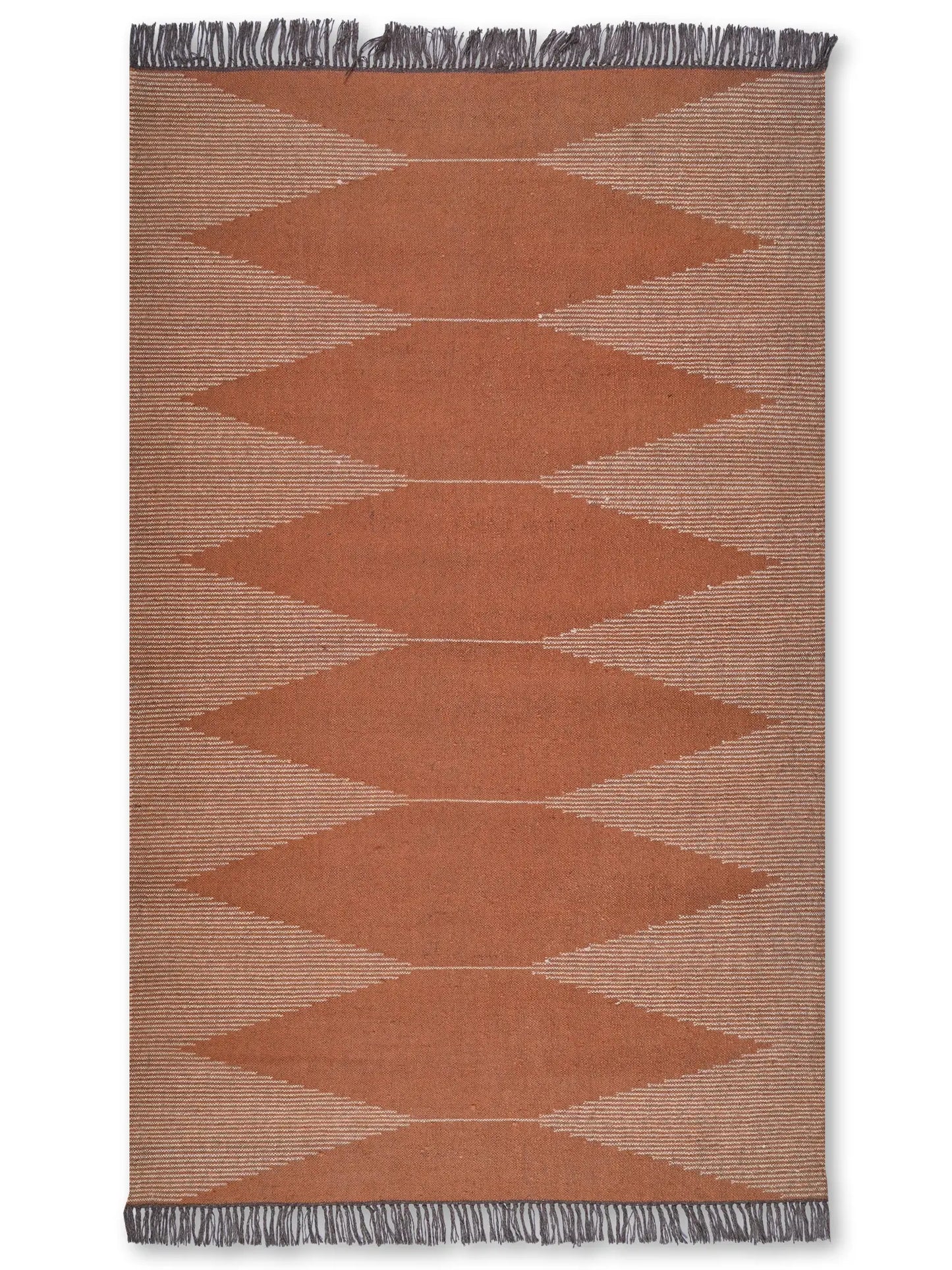 alfombras kililm pasillo 150x240  rojo  necha a mano en fibras naturales
