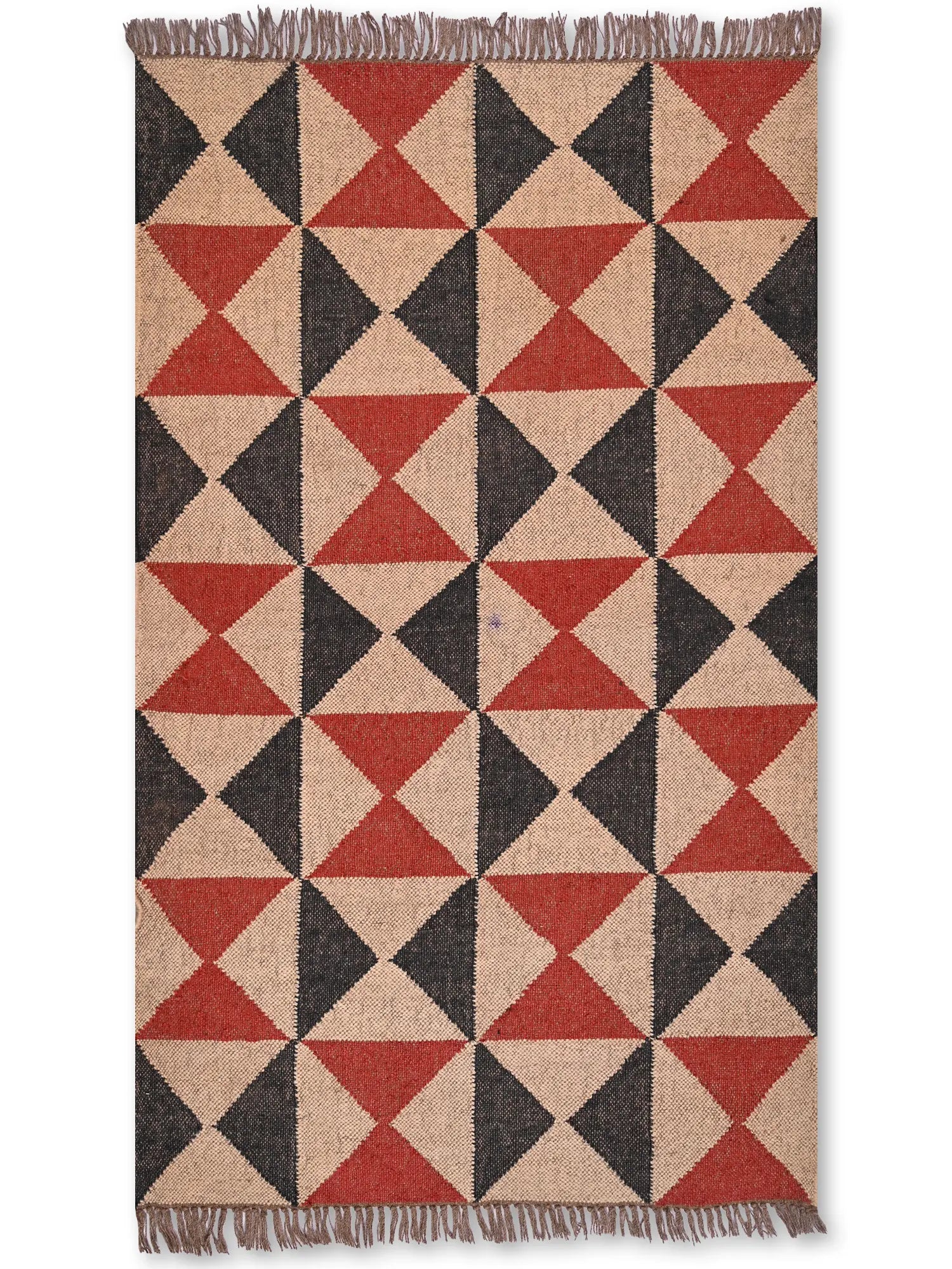alfombras kililm pasillo 90x150 multicolor necha a mano en fibras naturales