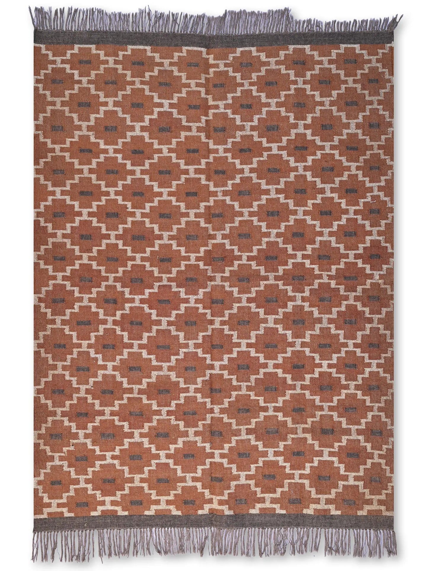 alfombras kililm pasillo 150x240 multicolor necha a mano en fibras naturales