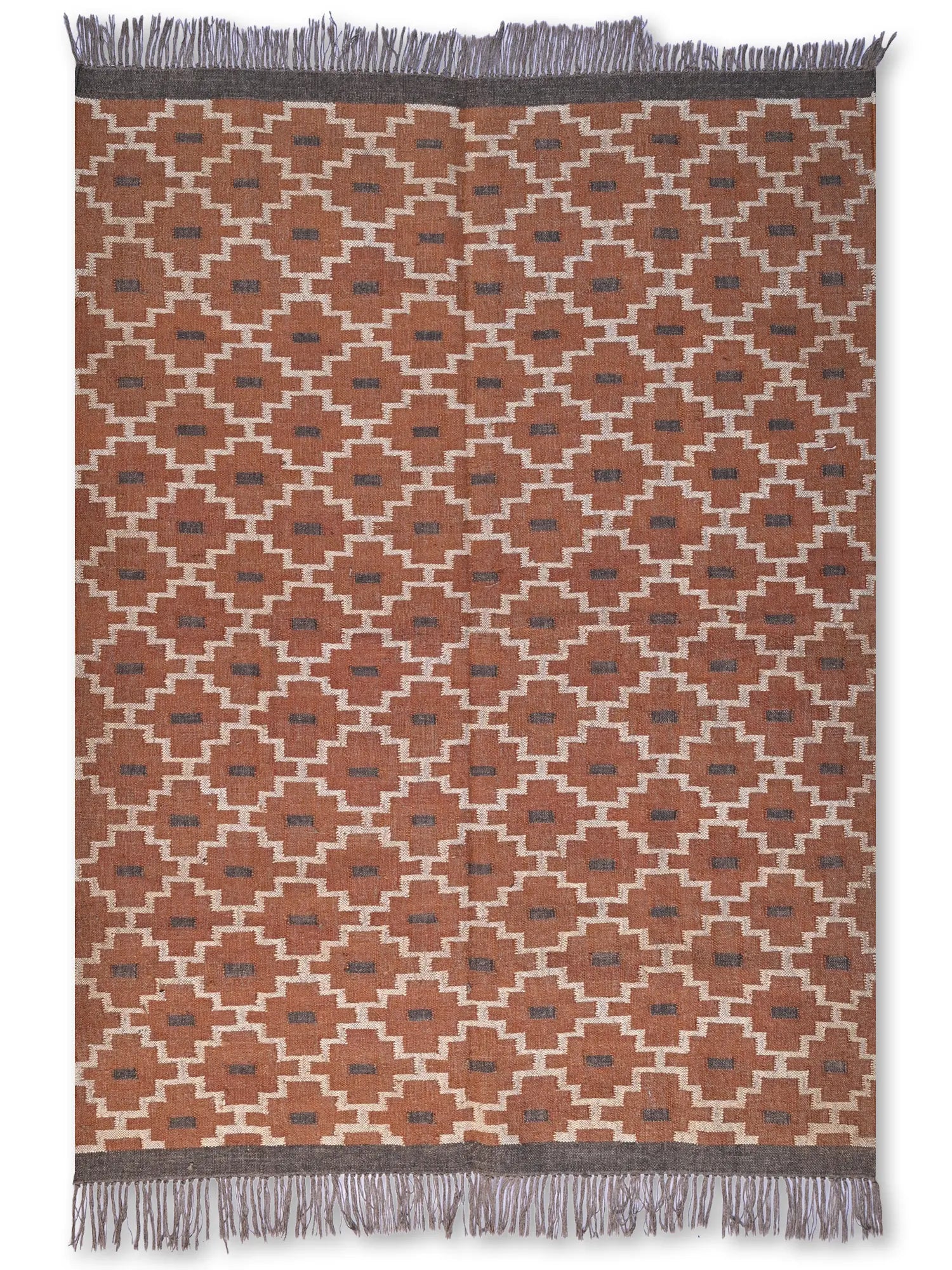 alfombras kililm pasillo 150x240 multicolor necha a mano en fibras naturales