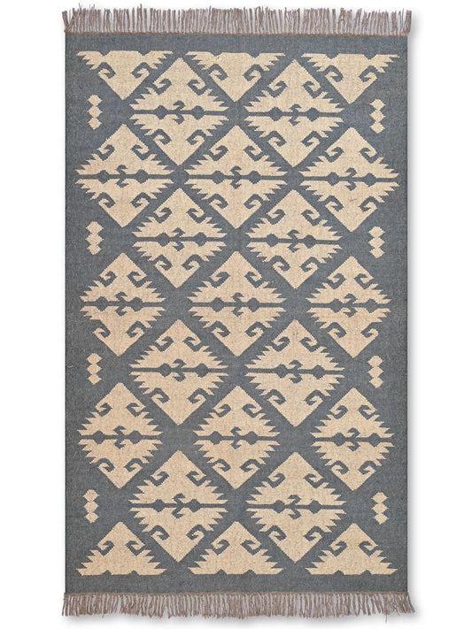 alfombras kililm pasillo 60x90 multicolor necha a mano en fibras naturales