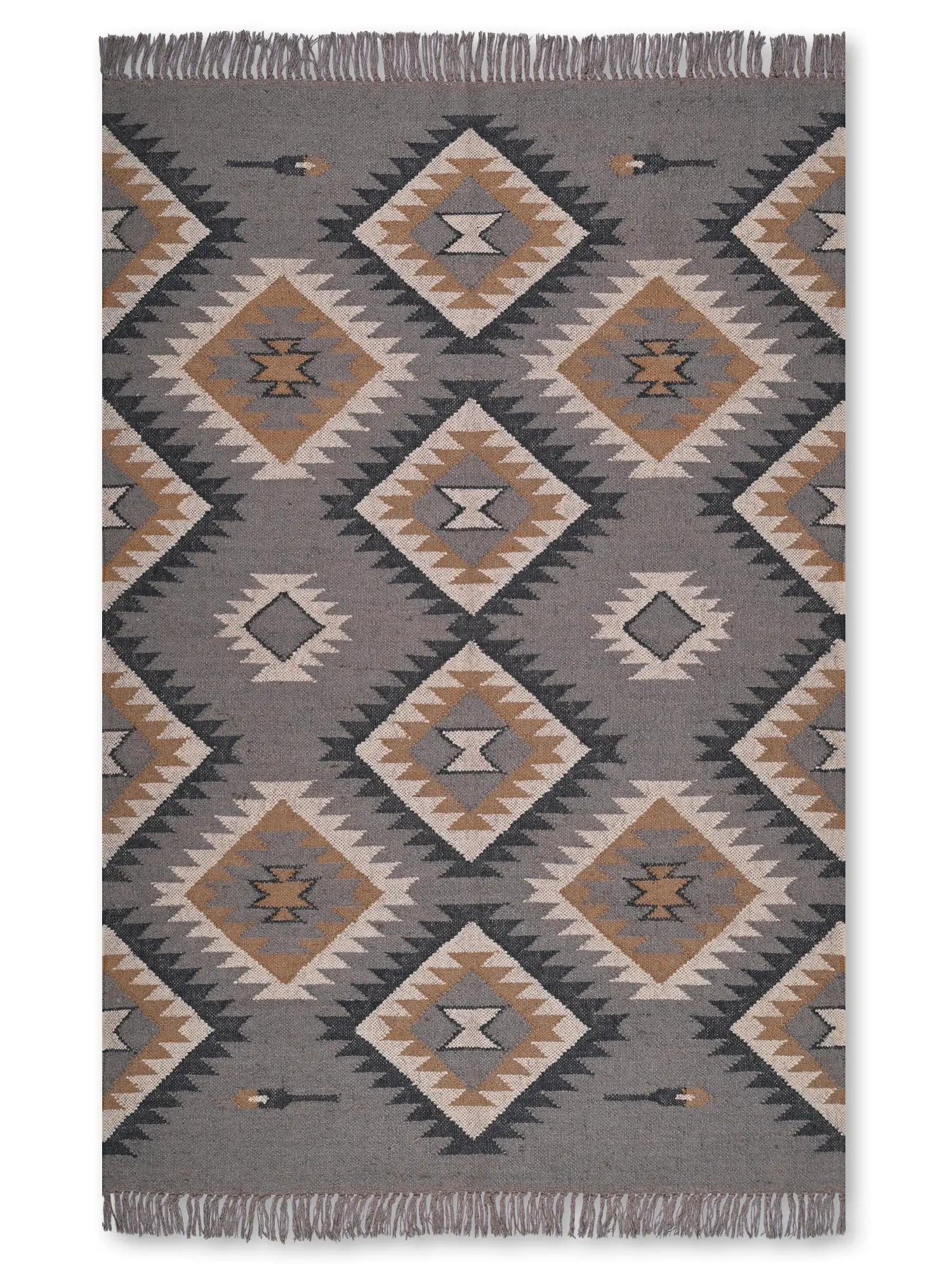 alfombras kilim pasillo 120x80 multicolor hecha a mano en fibras naturales
