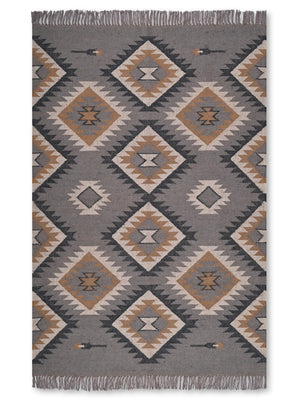alfombras kilim pasillo 120x80 multicolor hecha a mano en fibras naturales
