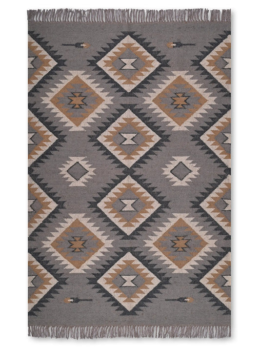 alfombras kilim pasillo 120x80 multicolor hecha a mano en fibras naturales
