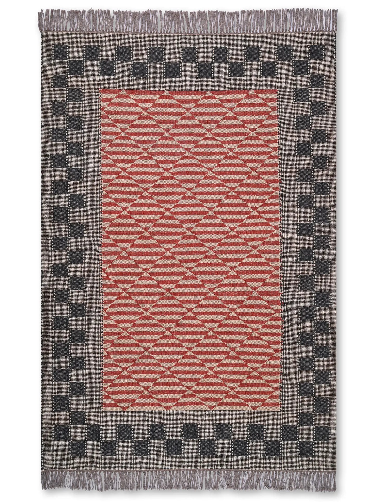 alfombras kilim pasillo 120x180cms multicolor hecha a mano en fibras naturales