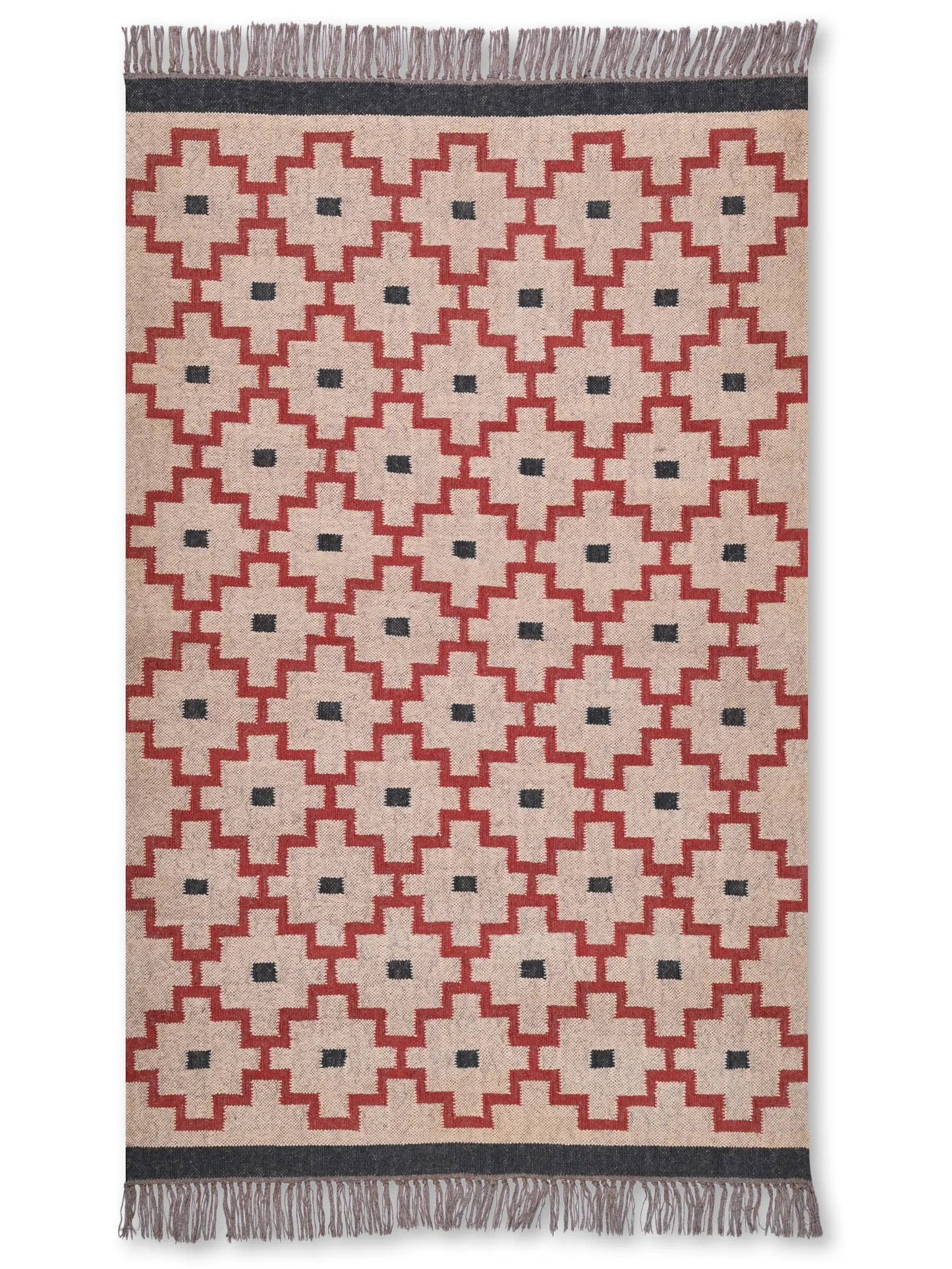 alfombras kililm pasillo 120x180 multicolor necha a mano en fibras naturales
