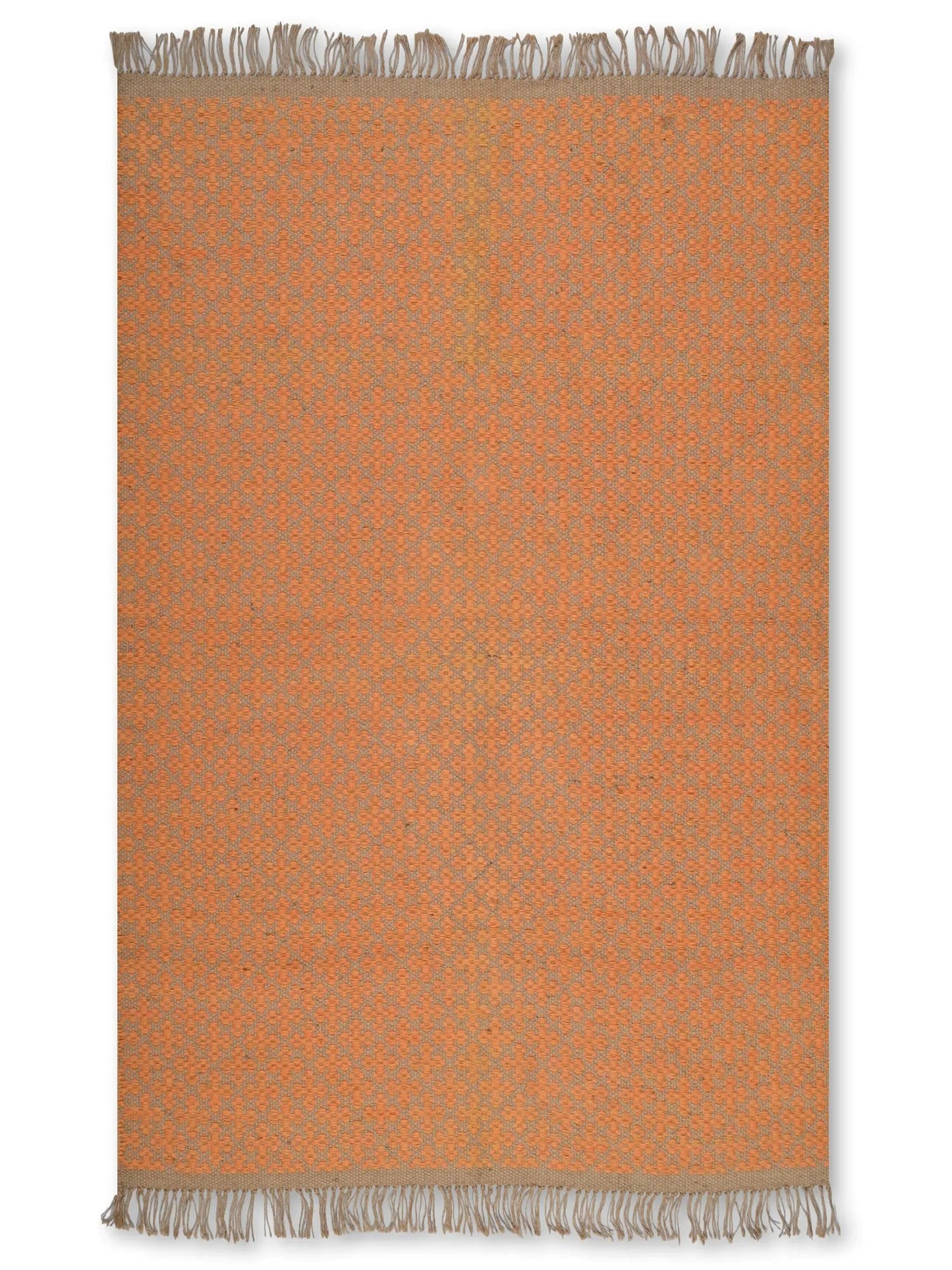 alfombras kilim pasillo 120x80 marrón hecha a mano en fibras naturales
