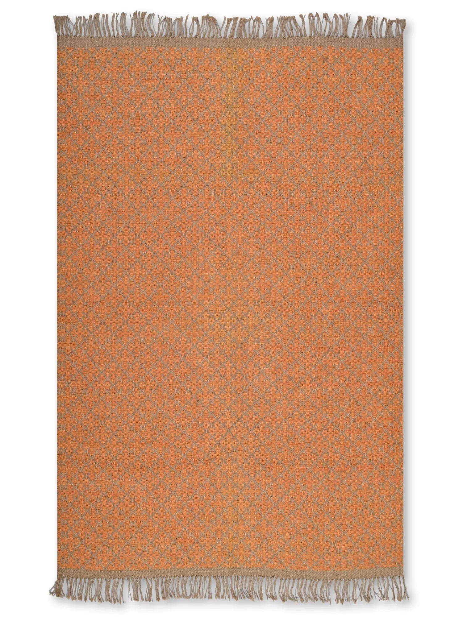 alfombras kilim pasillo 120x80 marrón hecha a mano en fibras naturales