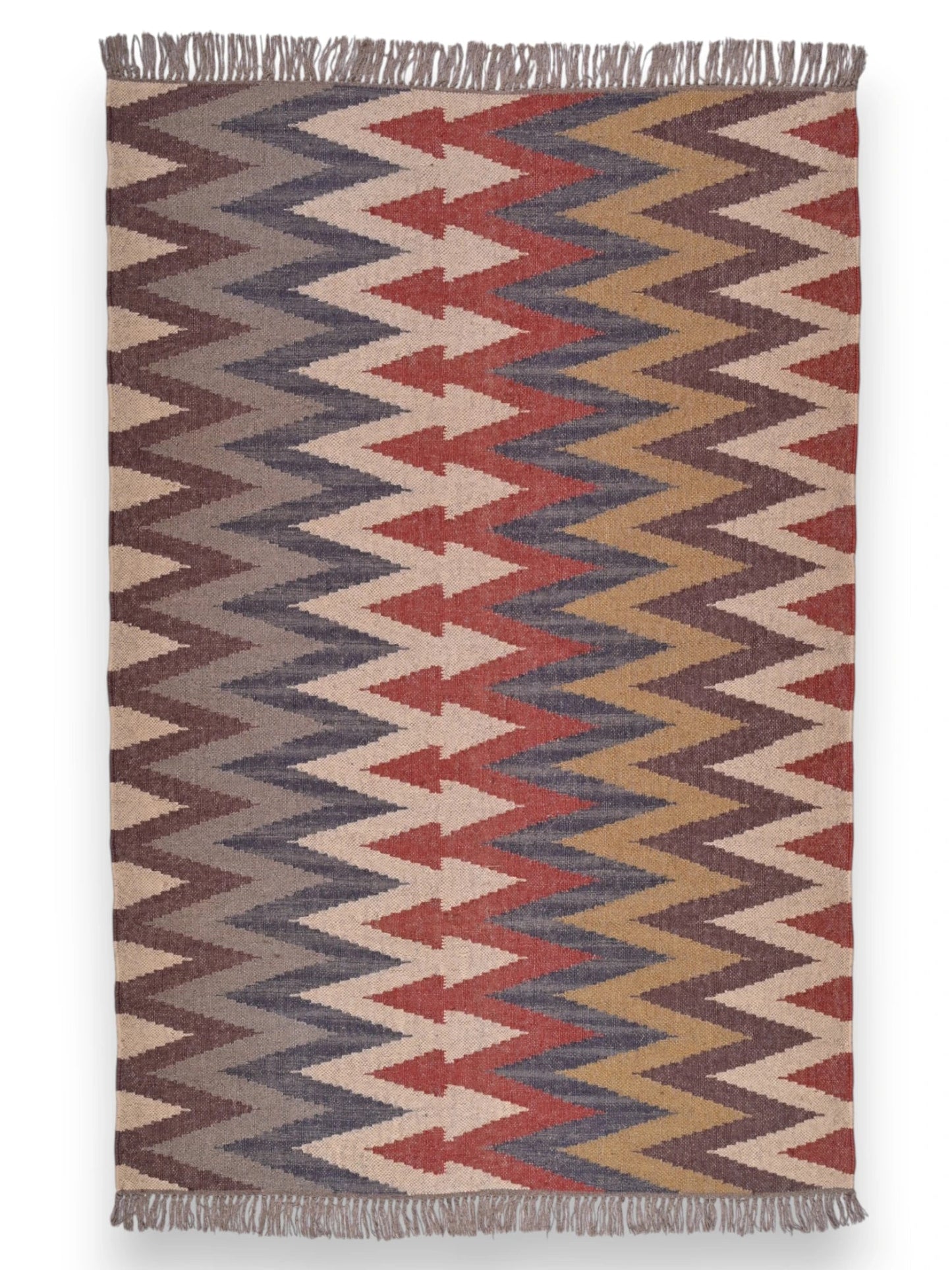 alfombras kilim pasillo 120x80 multicolor hecha a mano en fibras naturales