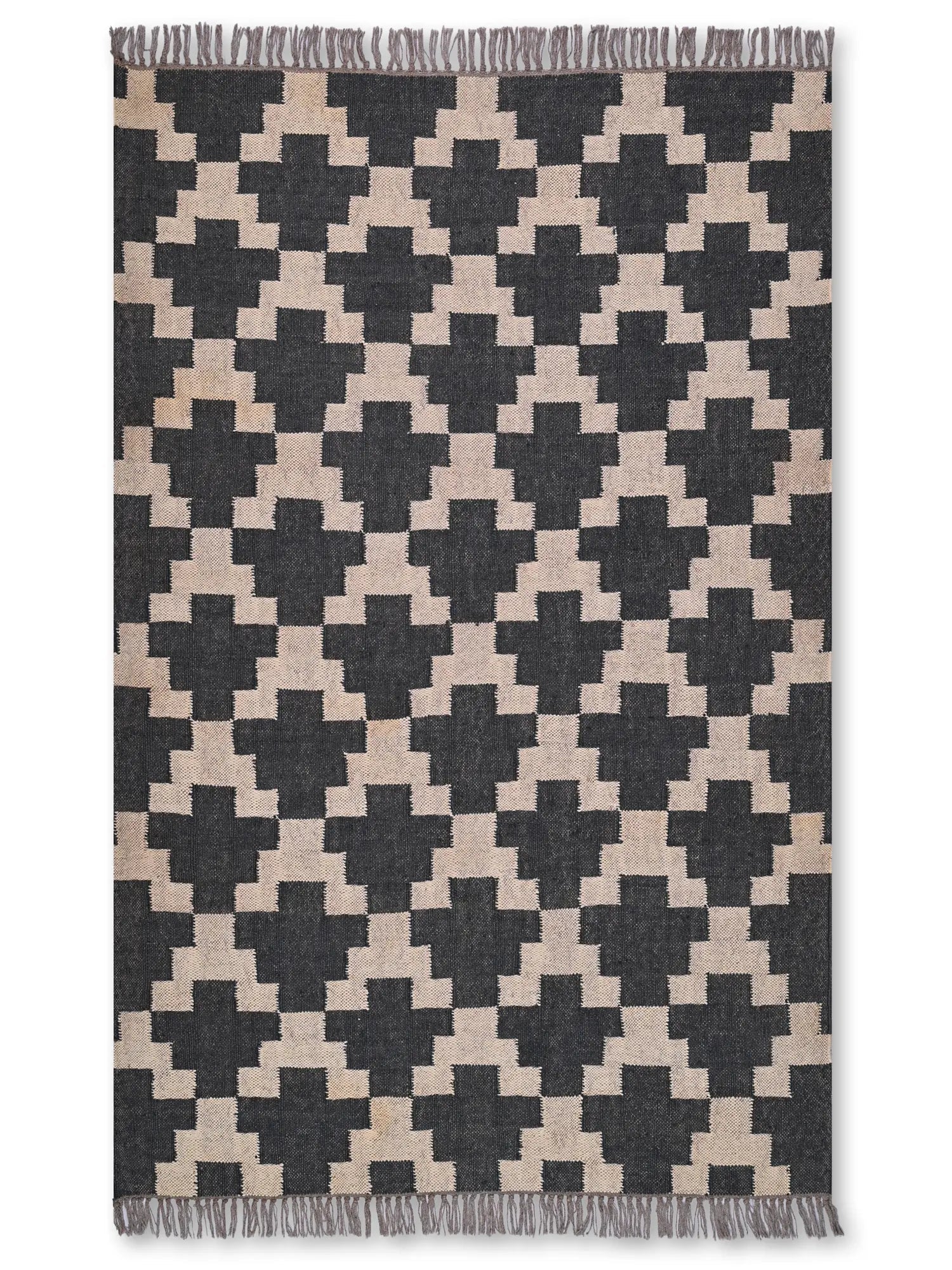 alfombras kililm pasillo 120x180 multicolor necha a mano en fibras naturales