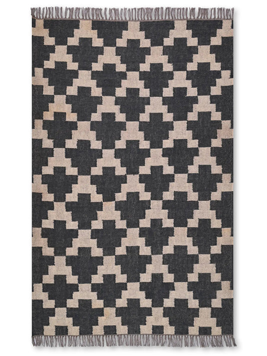 alfombras kililm pasillo 120x180 multicolor necha a mano en fibras naturales