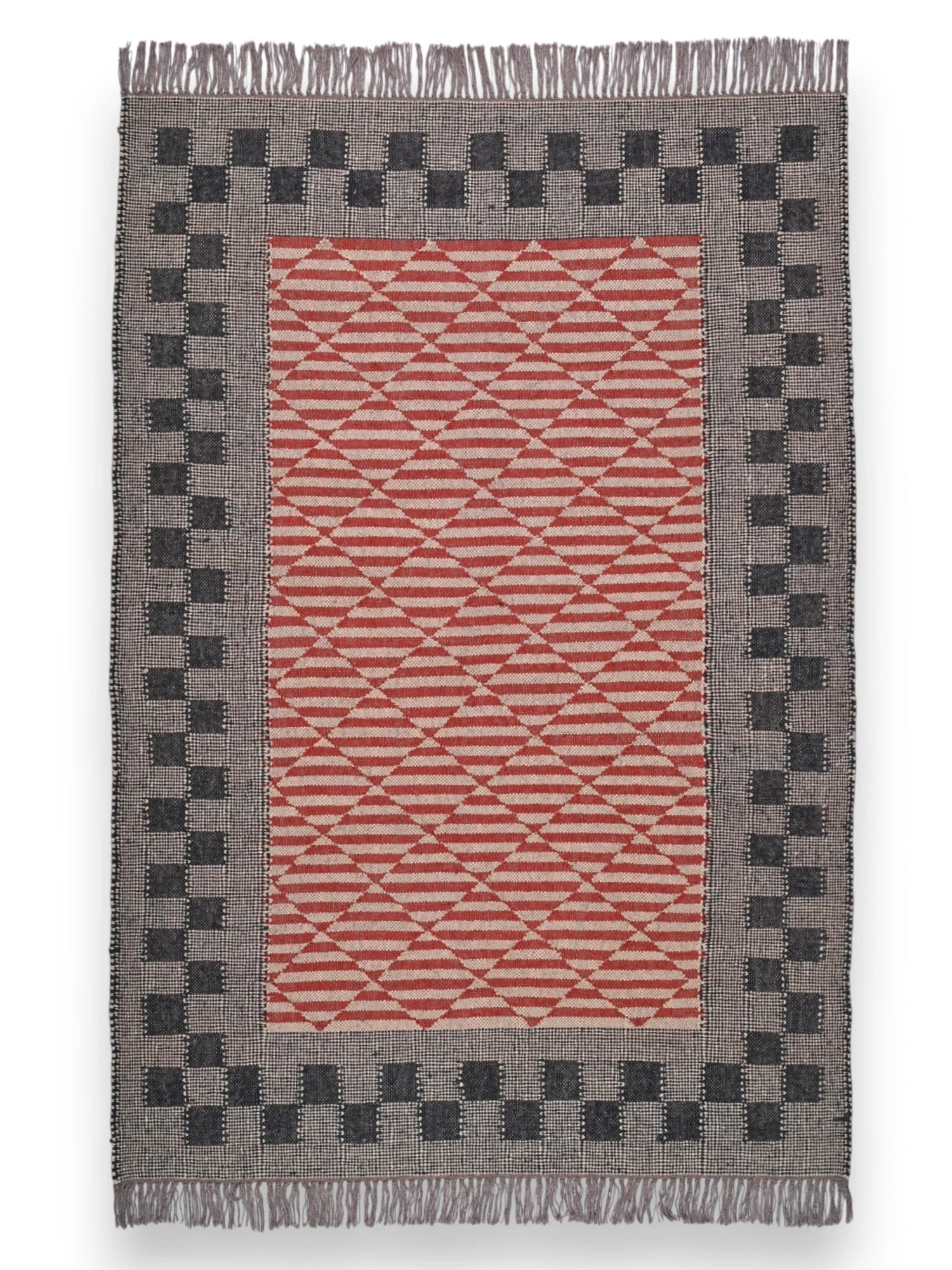 alfombras kilim pasillo 120x180cms multicolor hecha a mano en fibras naturales