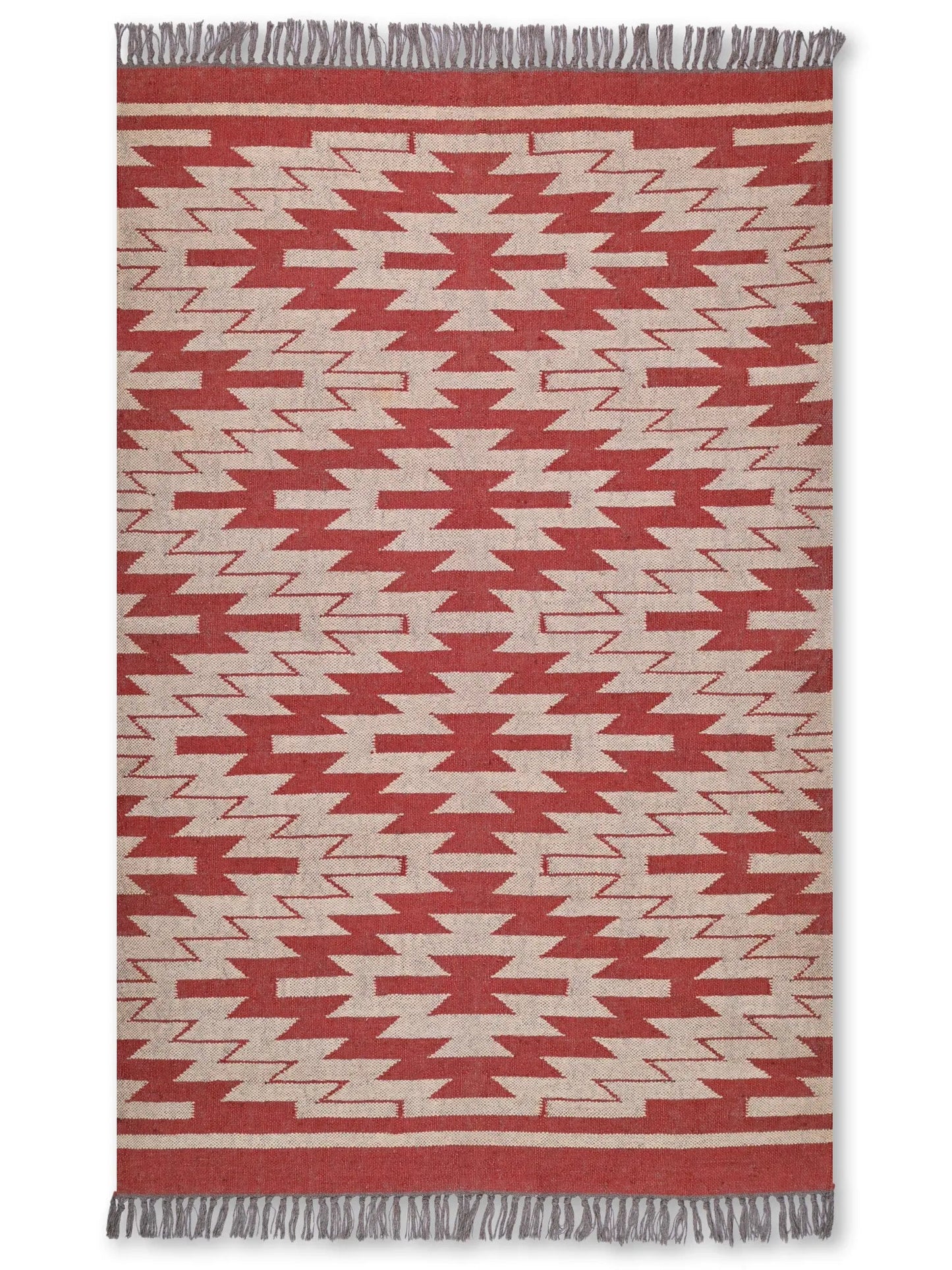 alfombras kililm pasillo 120x180 multicolor necha a mano en fibras naturales
