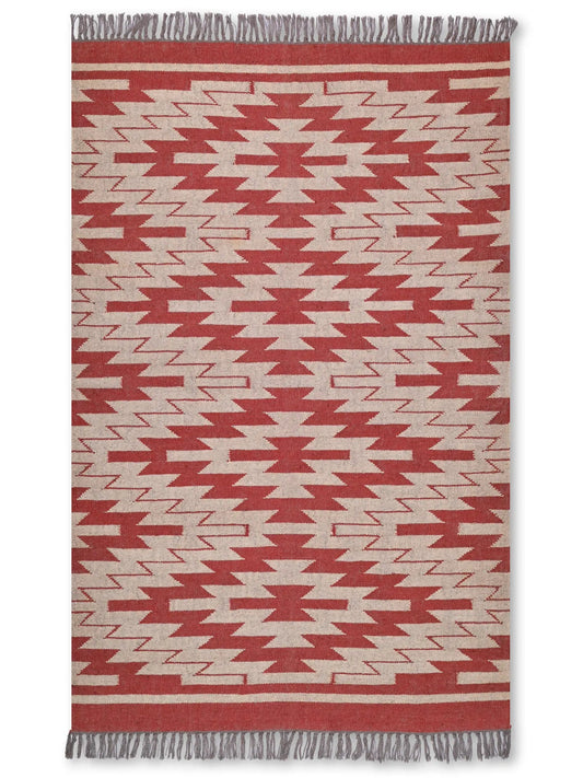 alfombras kililm pasillo 120x180 multicolor necha a mano en fibras naturales
