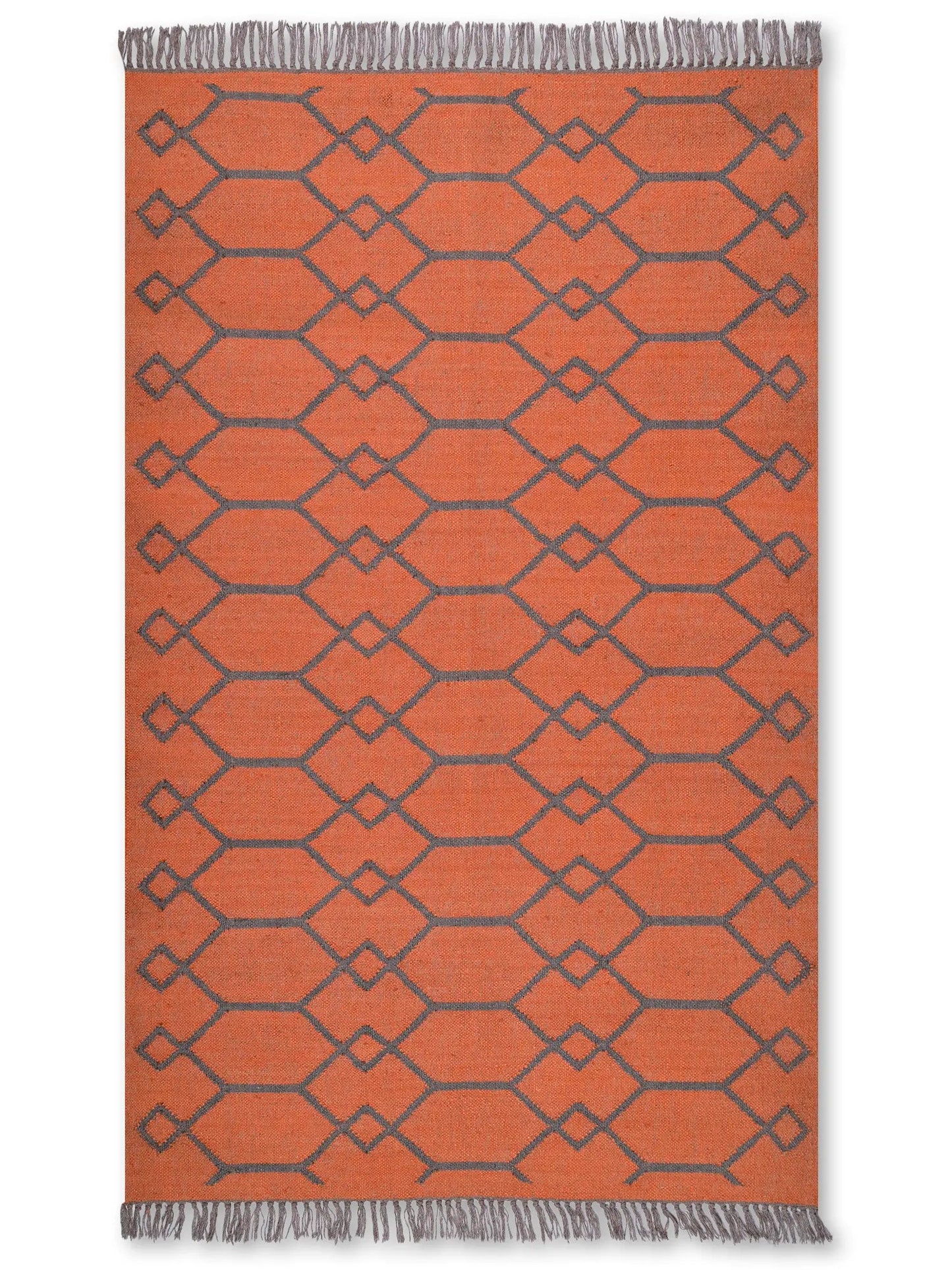 alfombras kililm pasillo 120x180 multicolor necha a mano en fibras naturales
