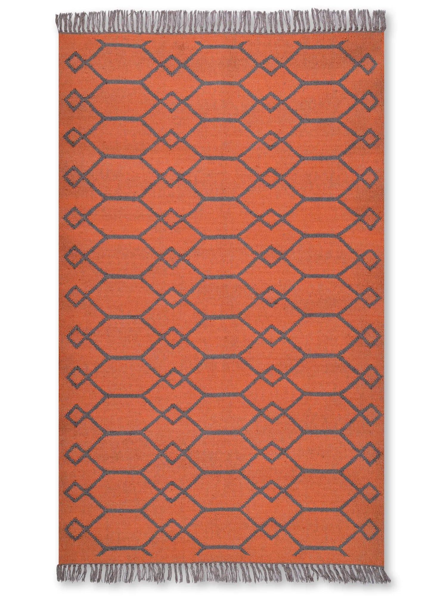 alfombras kililm pasillo 120x180 multicolor necha a mano en fibras naturales
