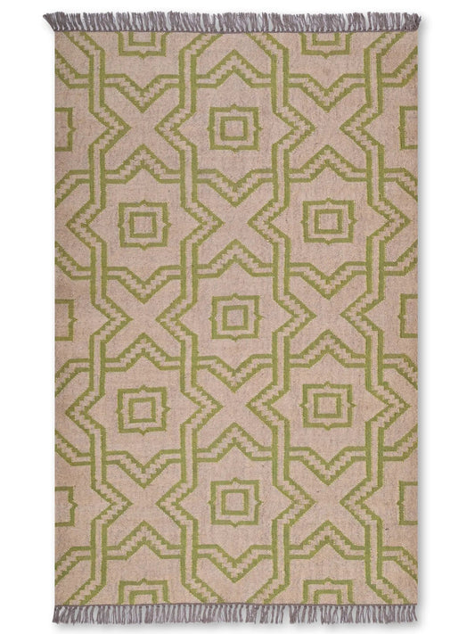 alfombras kililm pasillo 120x180 multicolor necha a mano en fibras naturales