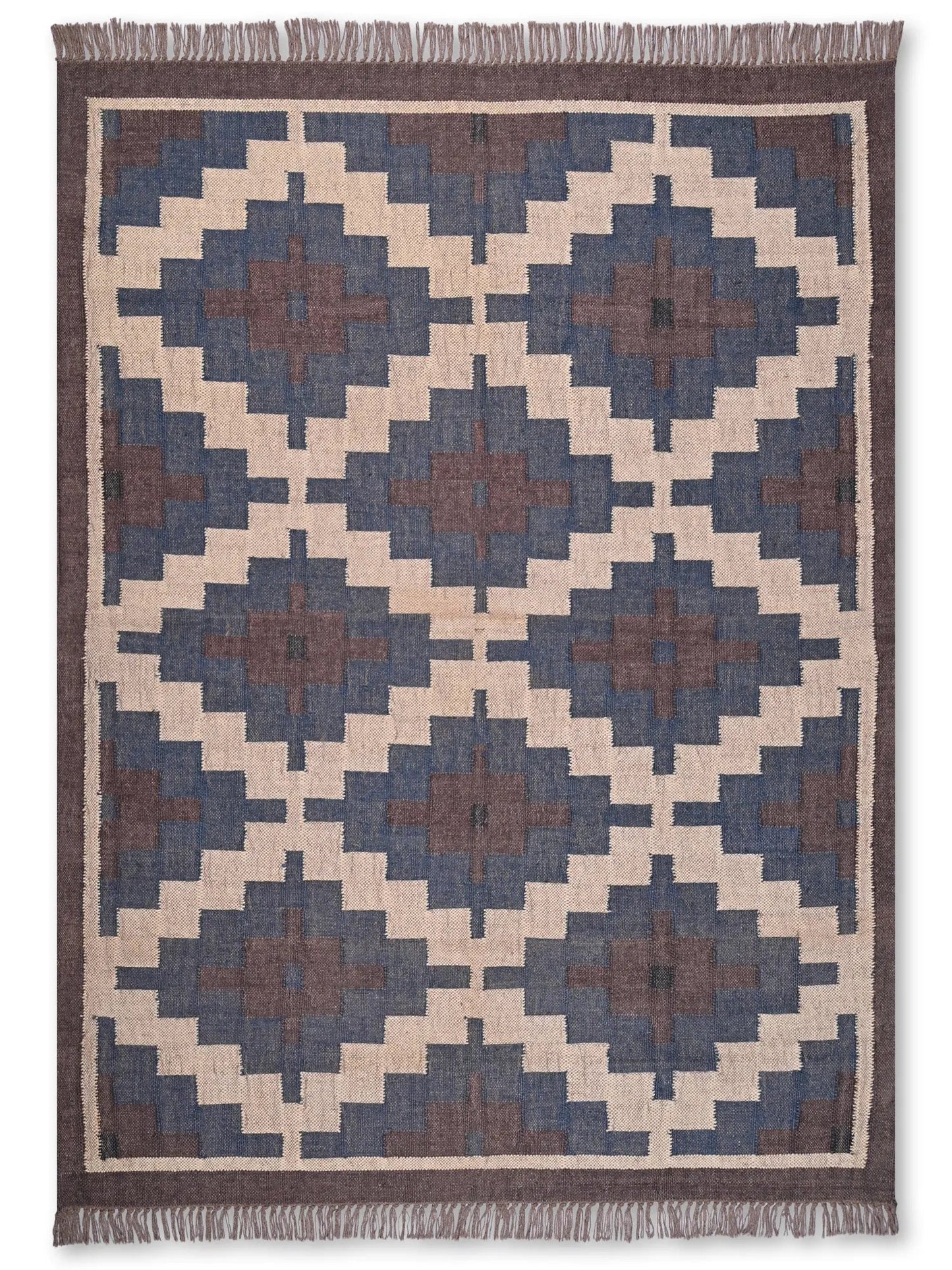 alfombras kililm pasillo 150x300 multicolor necha a mano en fibras naturales
