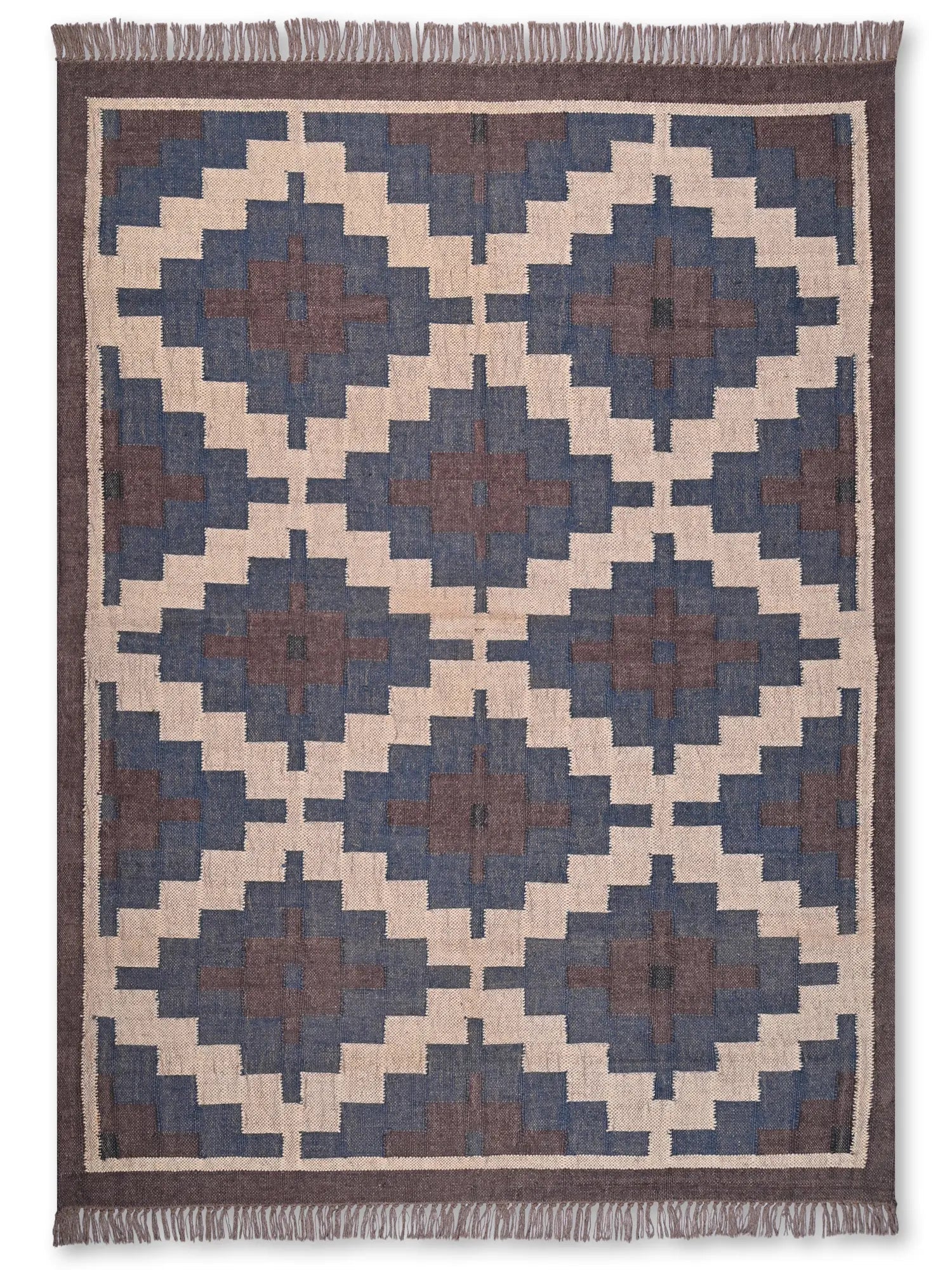 alfombras kililm pasillo 150x300 multicolor necha a mano en fibras naturales
