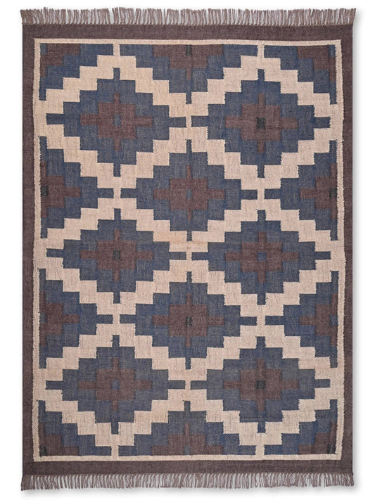 alfombras kililm pasillo 150x300 multicolor necha a mano en fibras naturales
