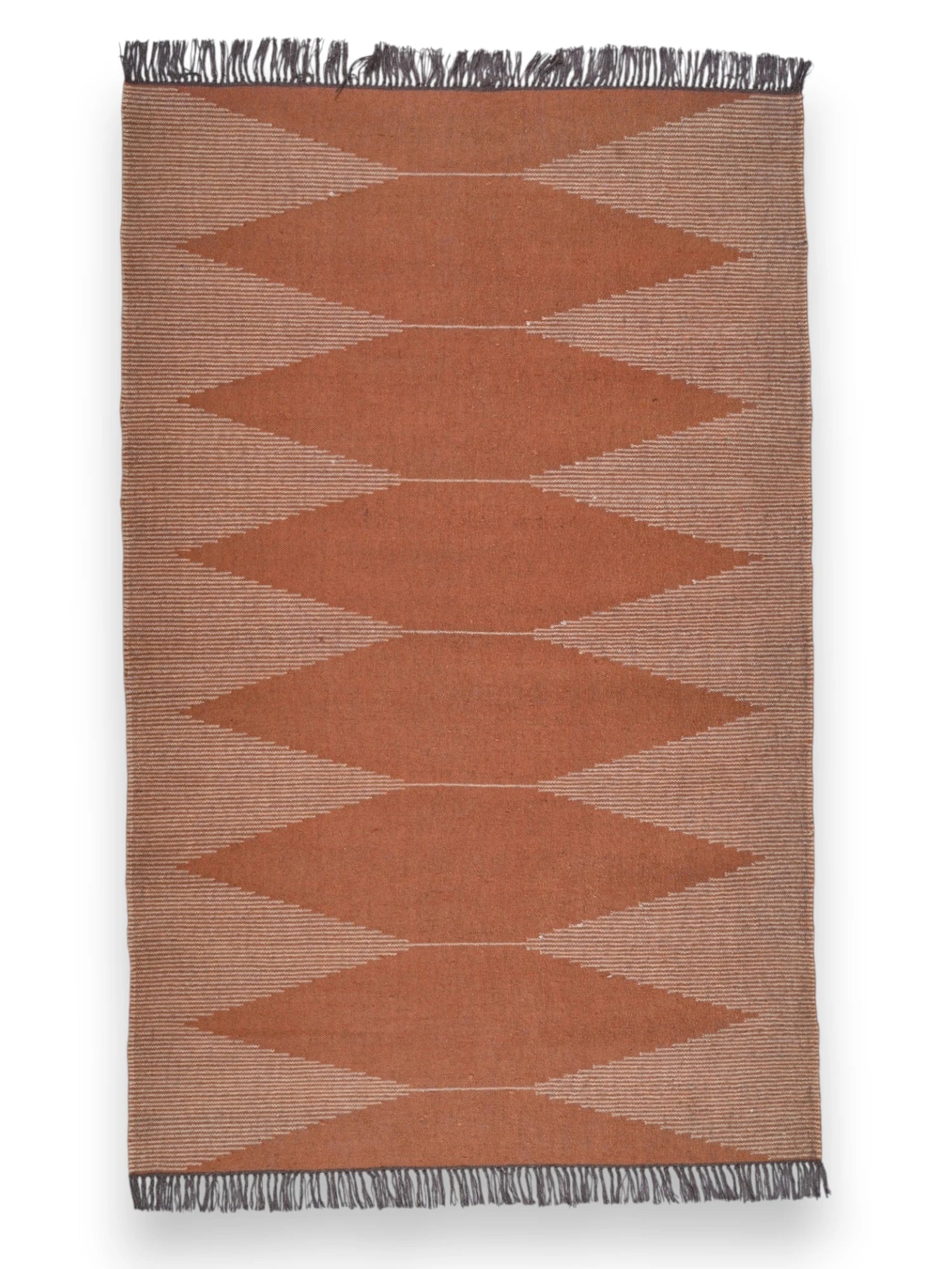 alfombras kililm pasillo 150x240  rojo  necha a mano en fibras naturales
