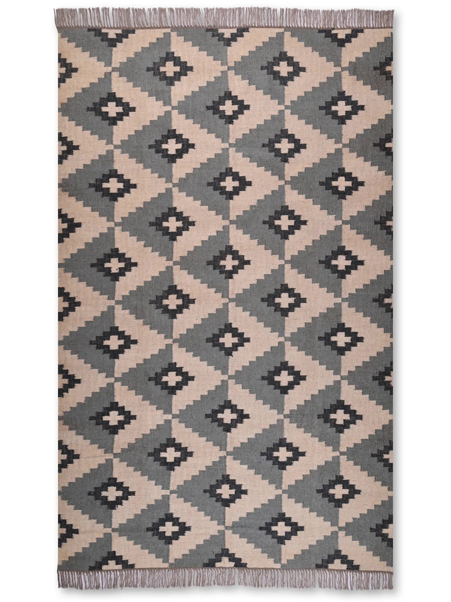 alfombras kililm pasillo 75x300 multicolor necha a mano en fibras naturales
