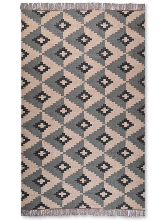 alfombras kililm pasillo 75x300 multicolor necha a mano en fibras naturales
