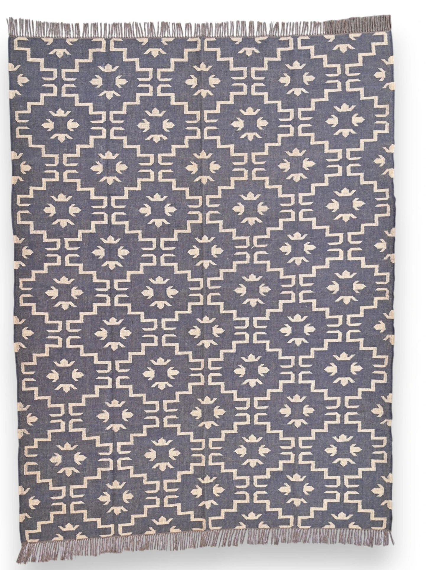 alfombras kililm pasillo  240x300  negro necha a mano en fibras naturales