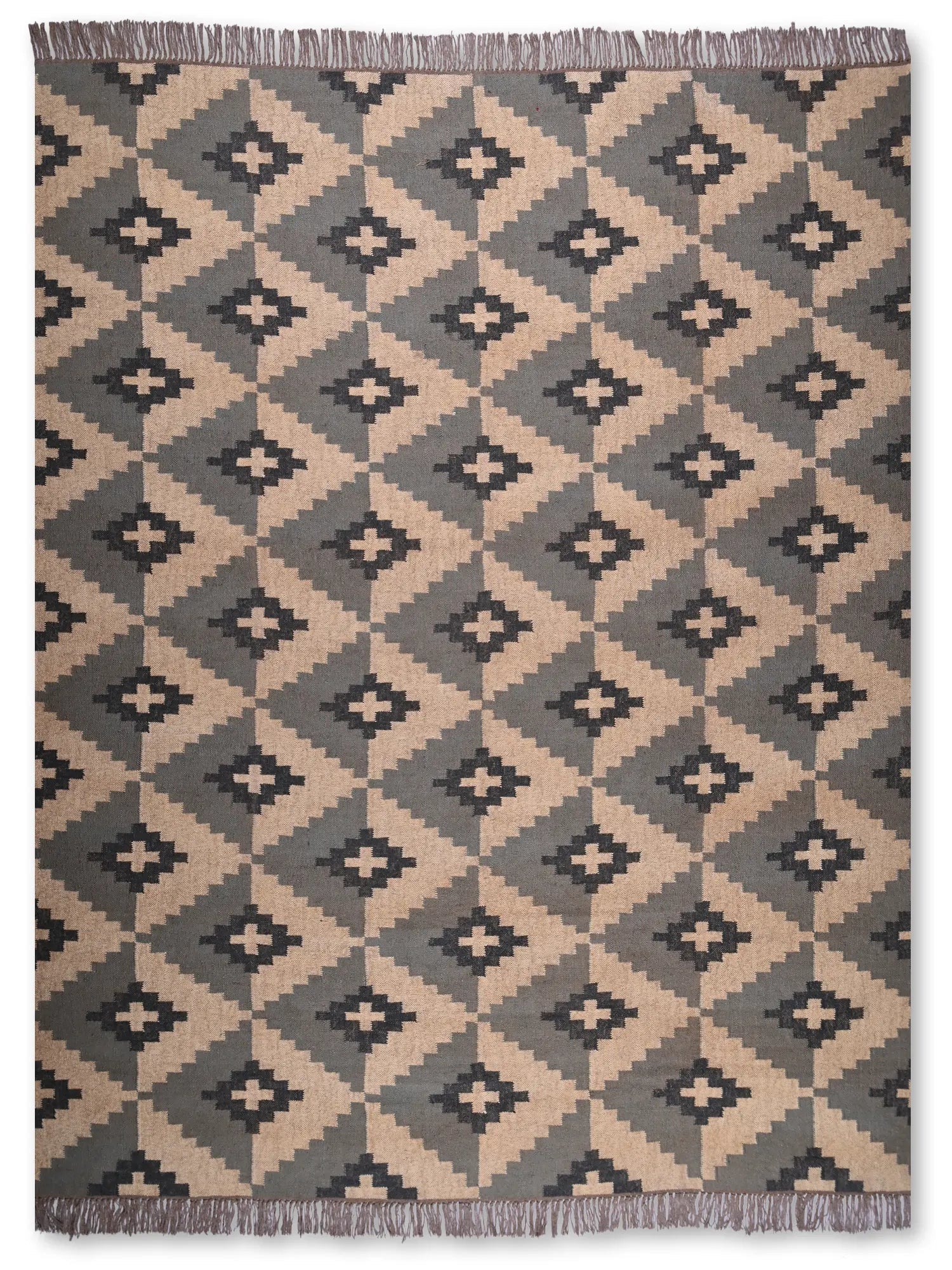 alfombras kililm pasillo 75x300 multicolor necha a mano en fibras naturales
