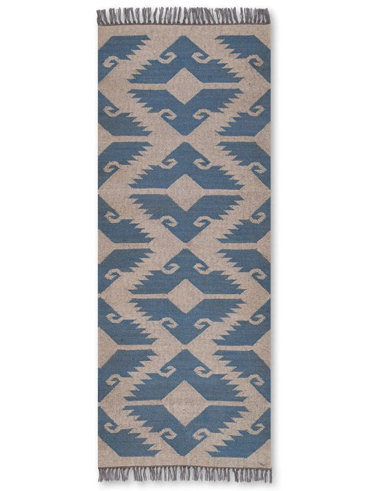 alfombras kilim pasillo 75x180 beige hecha a mano en fibras naturales